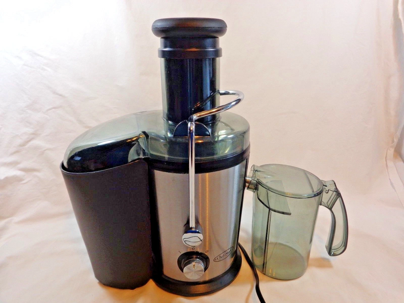 Chef's Mark JUICE EXTRACTOR GS-328L Stainless Steel Black Tested and Working