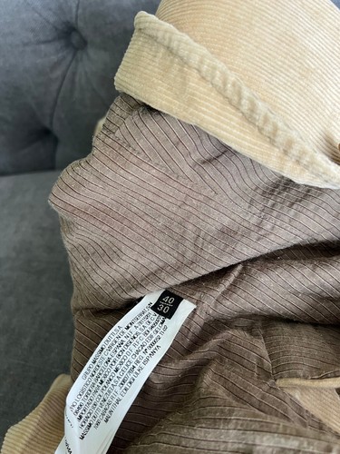 Massimo Dutti giacca blazer donna velluto a coste taglia EU 40 M - Foto 9 di 11