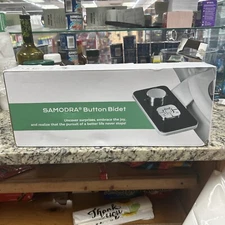 SAMODRA Button Bidet Non-electric Cold Water Bidet  - Brushed Nickel