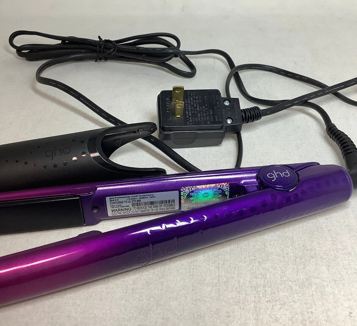 Ghd purple top flat iron