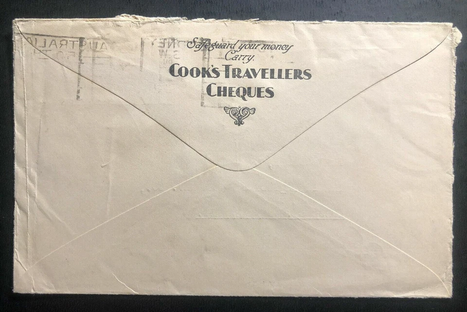 1938 Sydney Australia Slogan Cancel Cover To Honolulu Hawaii - Image 2 of 2