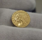 1909 US $5 Indian Gold Piece Half Eagle XF
