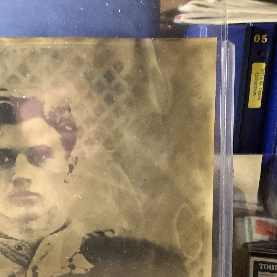 Foto de prensa de la estrella de fútbol americano Ernie Vick de Michigan de 1921-22 Foto 4 de 4