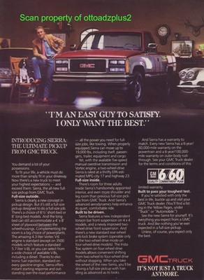 1988 GMC Sierra 4x4 - I'm an easy guy to satisfy. I only want the best 