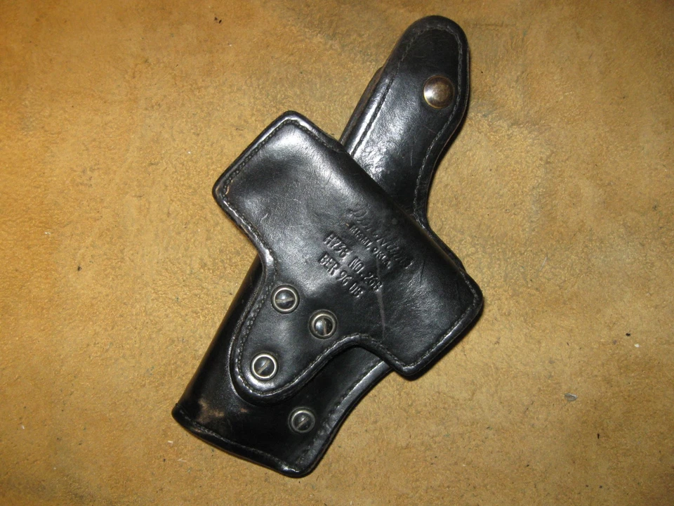 Don Hume Belt Beretta Holster 96 DB D B 96DB GC RH 251023 - Image 2 of 3