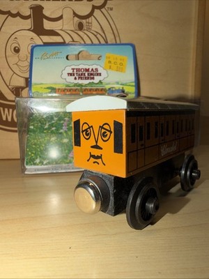 CLARABEL COACH ! THOMAS FRIENDS TRAIN WOODEN 1994 Learning Curve NEW OPEN BOX