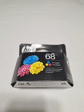 HP 68 Tri-color Original Ink Cartridge, ENVY 6110,6150, 6550 Series Exp 7/26