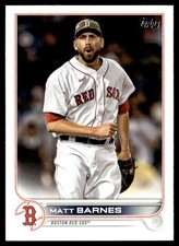 2022 Topps Matt Barnes Boston Red Sox #303