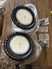 G GJiA LED High Bay 150W 120 Volt 5000K Dimmable Set Of 2