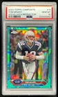 2023 Topps Composite Tom Brady Chrome Aqua Lava Refractor #/175 Patriots PSA 10