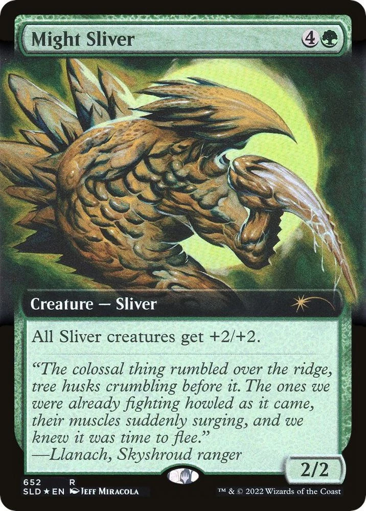 Might Sliver 652 Secret Lair Drop for sale | eBay
