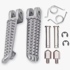 Front Foot Pegs Rest Fit for Yamaha YZF R1 98-24 YZF R6 03-20 YZFR6S 03-08