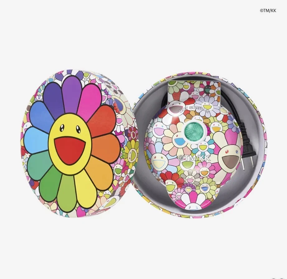 NTWRK x Takashi Murakami Waffle Maker TM KK Flower Design Limited Edition NEW