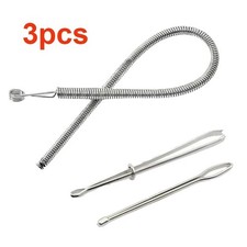 Flexible Drawstring Threader Tool Spring Clip for Pants Hoodies Sewing DIY