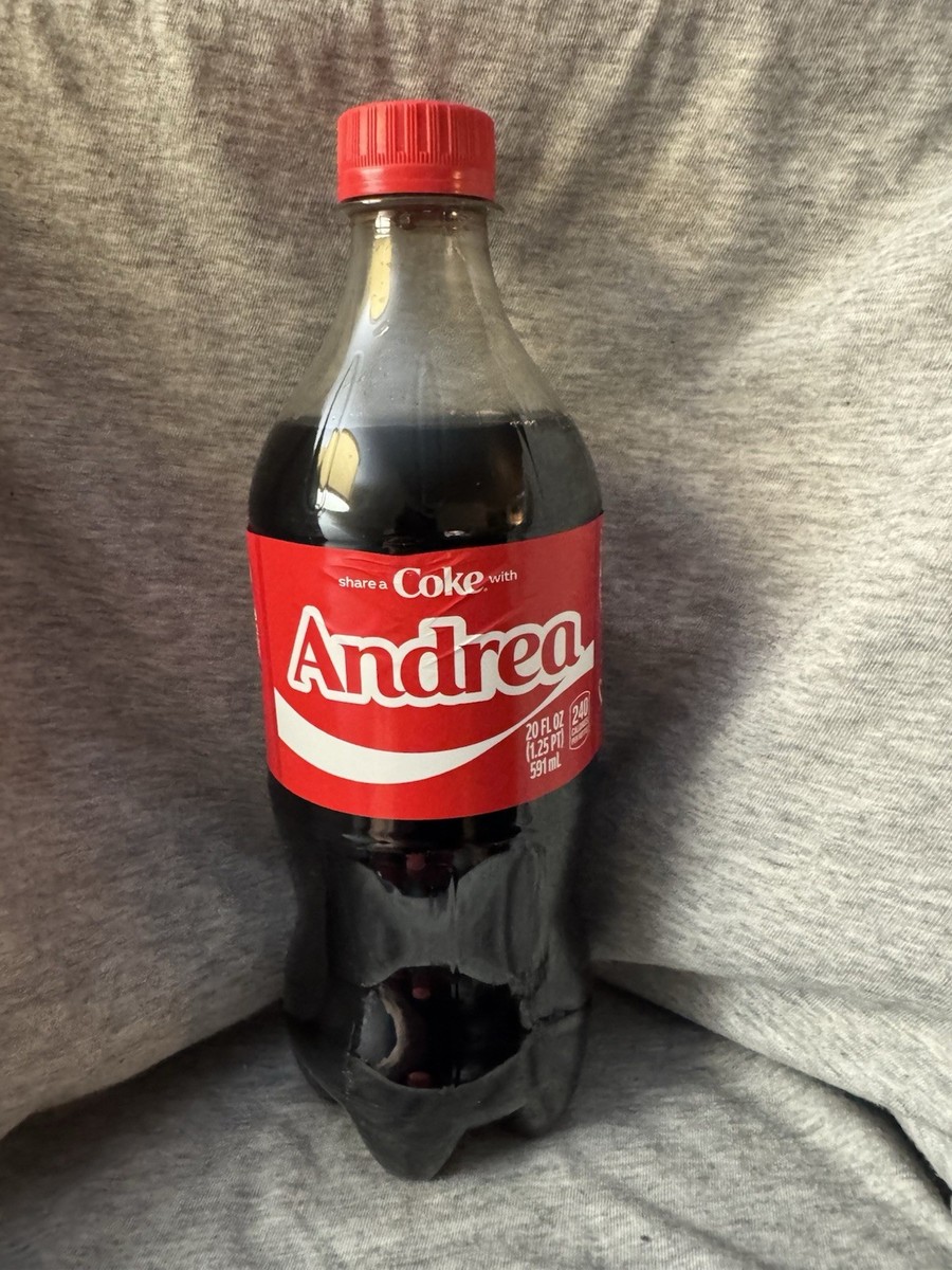 Share a Coke with Andrea 2025 Personalized Gift Coca~Cola
