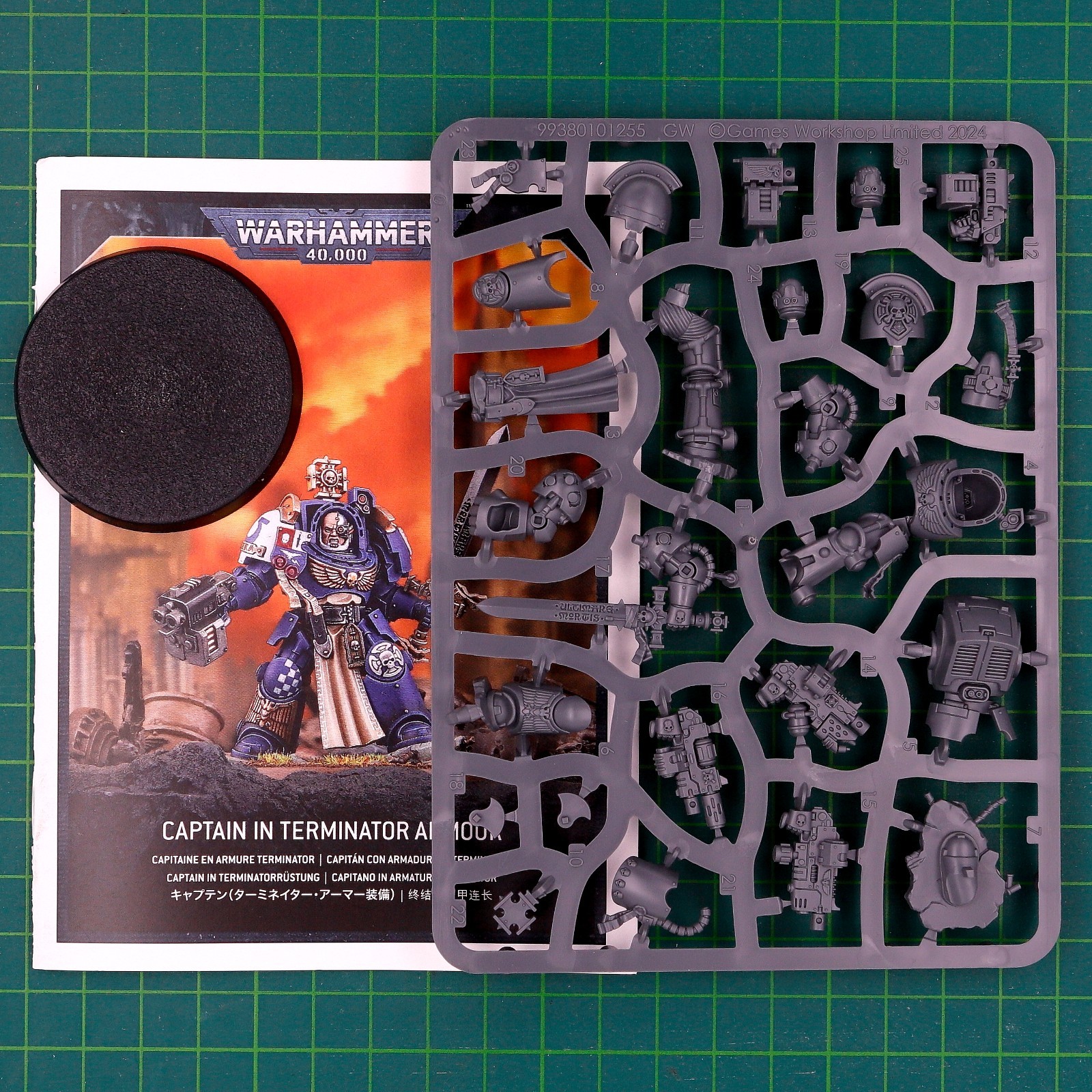 Captain In Terminatorrustung #18148 Space Marines Warhammer 40.000