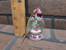 Alabama Crimson Tide Snow Globe Ornament By The Danbury Mint Collectable