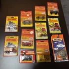 1980s Vintage Matchbox Metal Die Cast Model Car Lot Of 11 New In Packaging