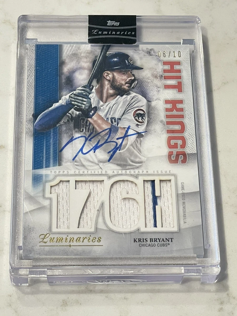 Kris Bryant Autographed Baseball Sports Trading Cards