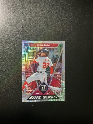2020 Donruss #E-9 Juan Soto Elite Series Vector