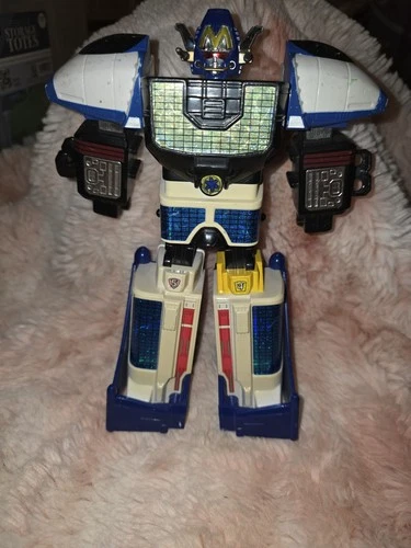 Vintage 1999 Power Rangers Lightspeed Rescue Solarzord 9" Bandai Megazord Figure