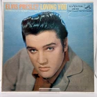 Elvis Presley Loving You LPM-1515 MONO RCA Victor “New Orthophonic” LP VG+