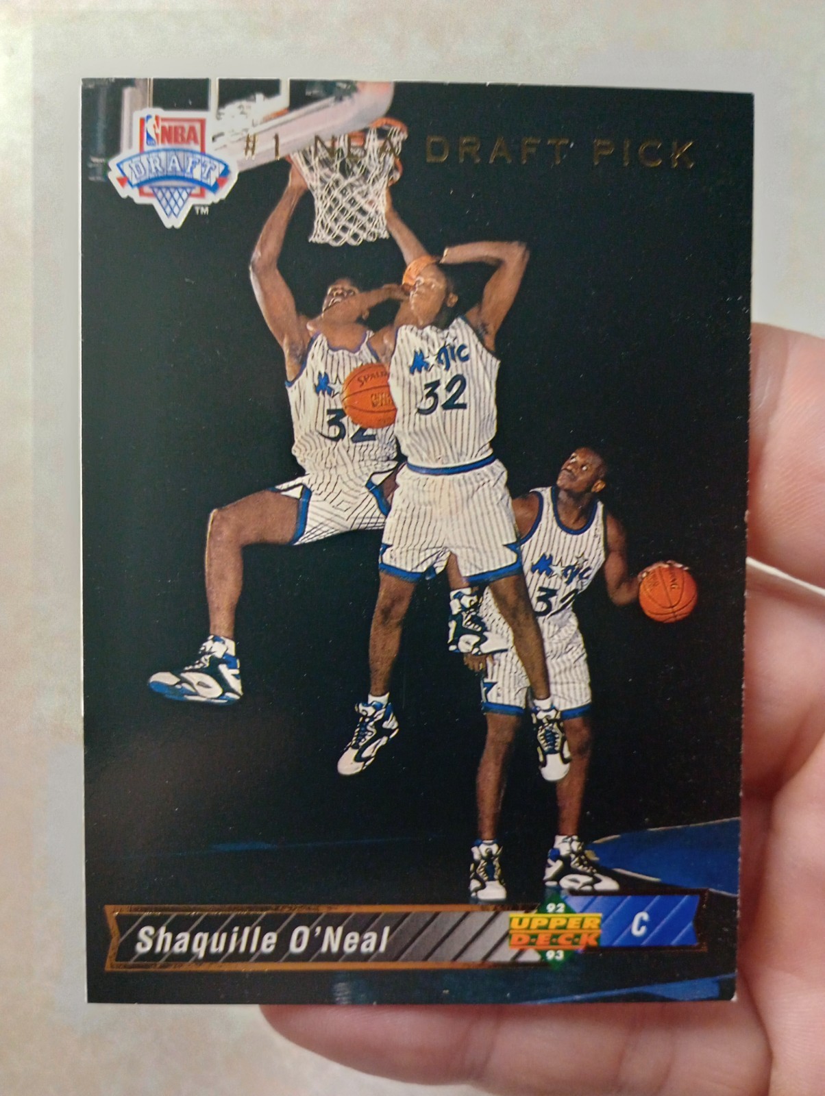 1992-93 Upper Deck - Shaquille O'Neal #1 (RC) Basketball Card