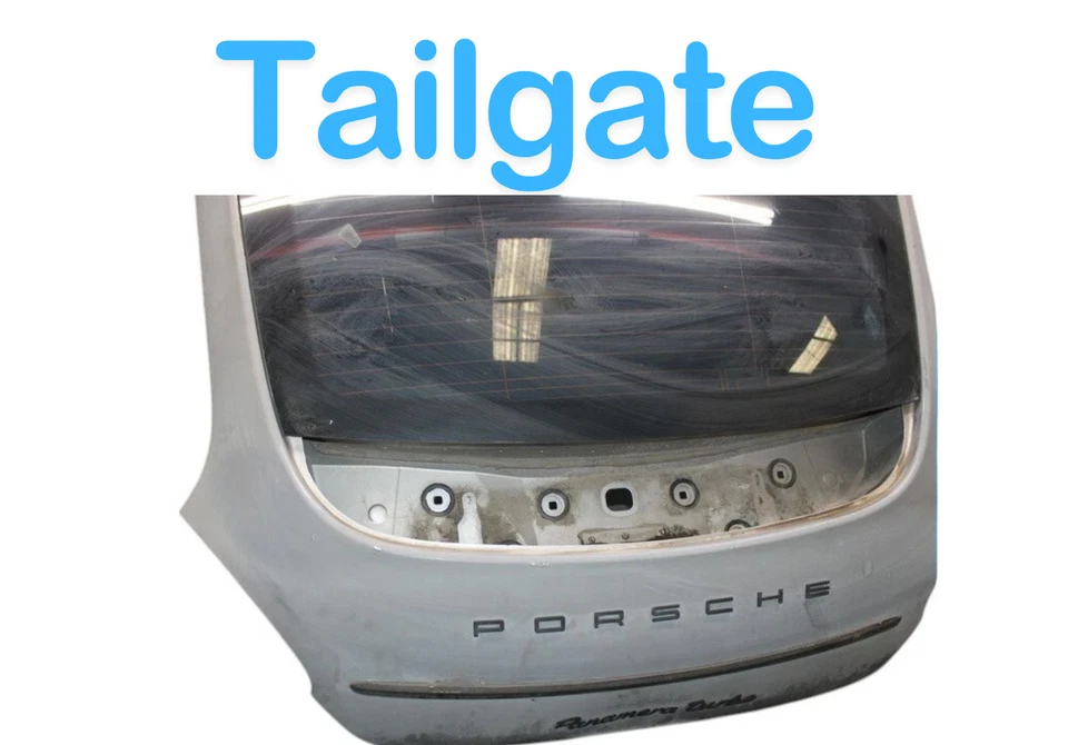 Tapa maletero Porsche Panamera 10-13 puerta levadiza puerta trasera escotilla carcasa 97051201104 fabricante original Foto 3 de 4