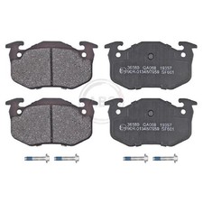 Satz Bremsbeläge Bremsklötze hinten für Peugeot 306 7A 7B 7E 7D 309 1 id31454