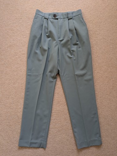 & Other Stories Tailored Wool Blend Green Turquoise Ankle Length Wool Blend... - Picture 1 of 5