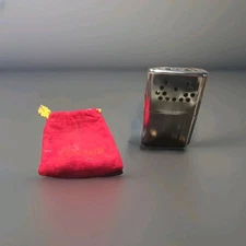 Vintage JON-E Hand Warmer Giant Size Stainless Steel Vintage Aladdin USA. 