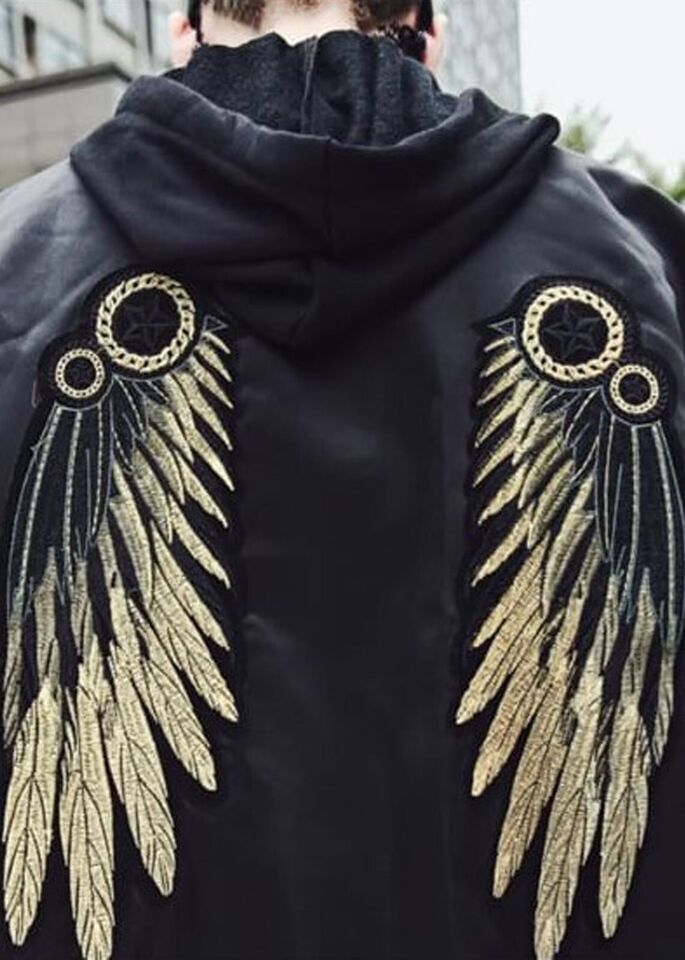 ジャケット・アウター cfierce Angel Wings Knit Jacket CFIERCE] Angel Wings Star Pink Knit Coat | BYORI