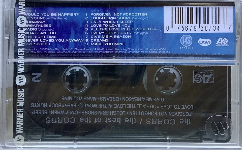 Best Of The Corrs Original Thai Edition Cassette Seal - Image 2 of 2
