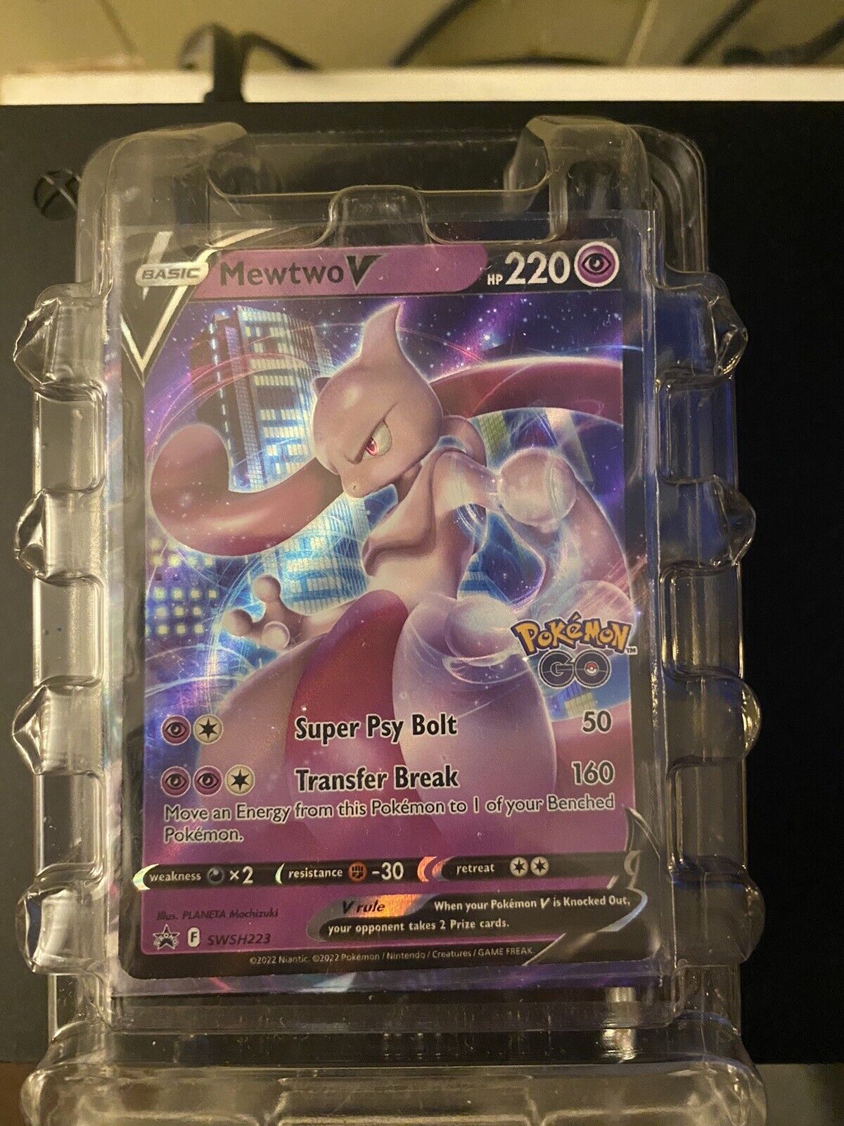 Mavin  Pokémon GO Mewtwo V Battle Deck NEW