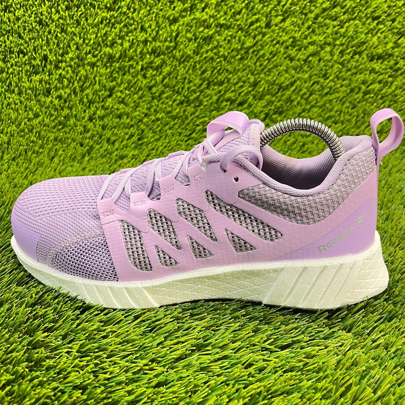 Reebok Fusion Flexweave Womens Size 10 Purple Composite Toe Work Shoes Sneakers thumbnail 3