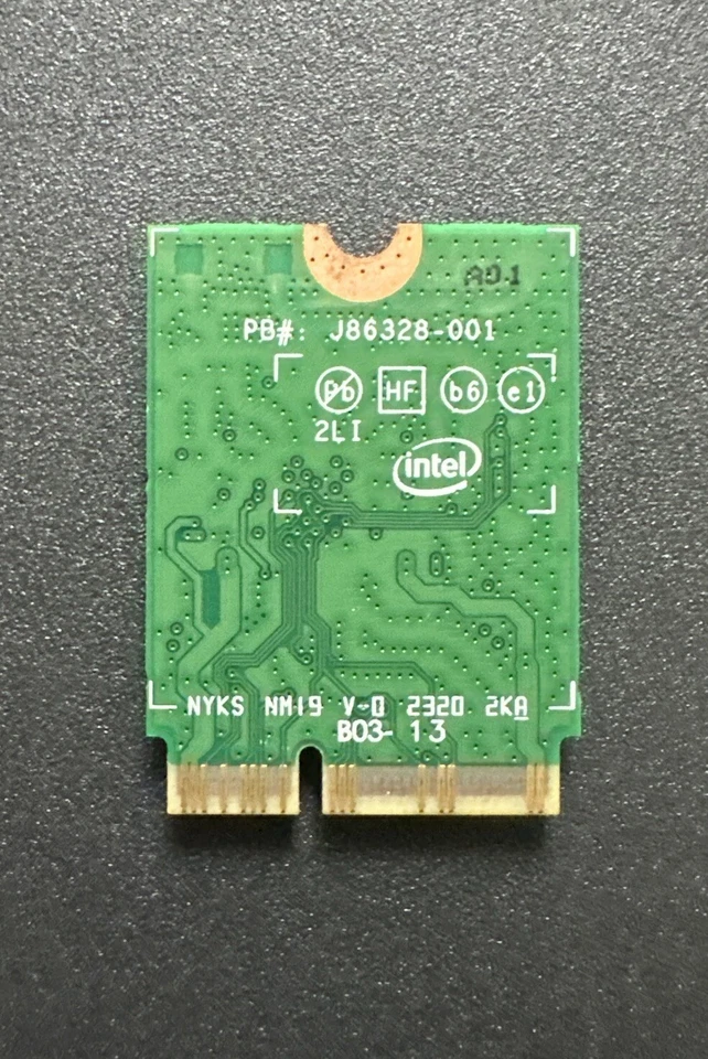 New Intel Killer 1650i Wireless Wi-Fi 6 Bluetooth 5 AX201NGW ND6M1 0ND6M1 W17 - Image 2 of 2