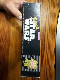 Super Star Wars Nintendo Game SNES ( Super NES ) Game, Box, Booklet TESTED