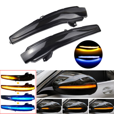 For Benz C E S V GLC Class W205 W222 LED Sequential Mirror Turn Signal Light