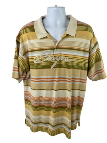 Young promise rival Vintage Enyce Mens Polo Shirt XL Multicolor Striped Short Sleeve Shirt |  eBay