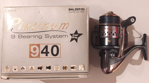 Stationärrolle/Angelrolle Balzer Platinum in OVP, mit 9 Lager System