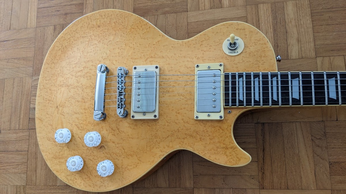 1997 KOREAN EPIPHONE LES PAUL STANDARD BIRDSEYE MAPLE GREAT