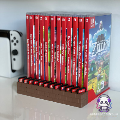 Spielehalterung passend für Nintendo Switch Spiele Halter Ständer Halterung Game