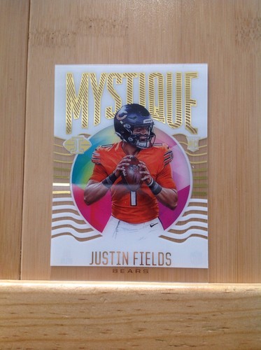 Justin Fields Mystique 2021 Panini Illusions Football MY 4 Bears EBay