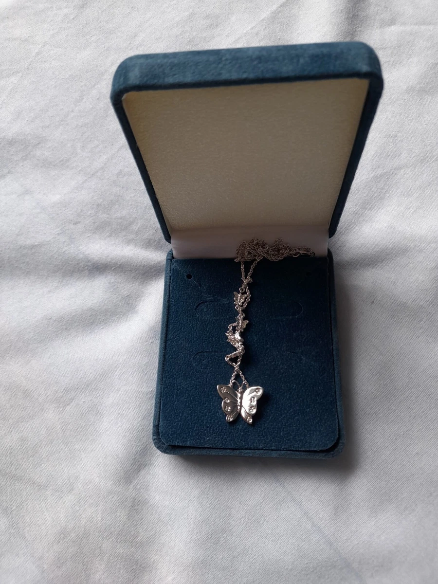 Bradford exchange butterfly necklace deals