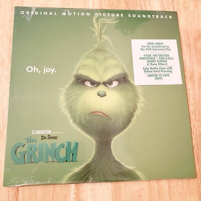 Dr. Seuss  The Grinch: Original Motion Picture Soundtrack. LP Coke Green Swirl