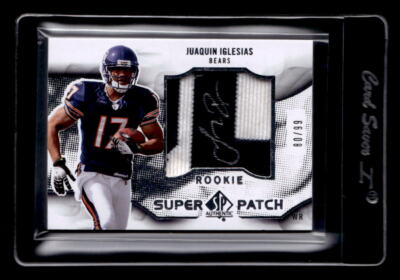 2009 SP Authentic Rookie Super Patch Autographs #RSPJI Juaquin Iglesias/99 