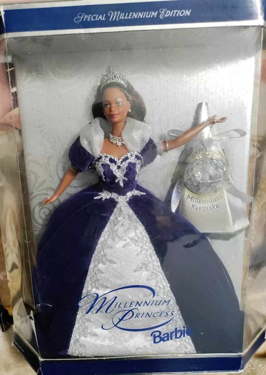 Millennium black barbie 2000 value sale