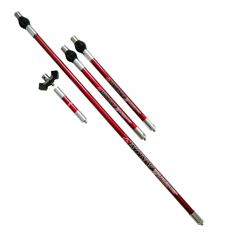 Red Archery Carbon Stabilizer System Balance Rod Extend Bar Recurve Compound Bow