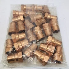 LOT OF 25 MUELLER INDUSTRIES #WB01245 ¾ C x F ADAPTER ⅞ OD x ¾ F ADAPTER 