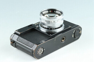 Nikon S2 Original Black Paint + NIKKOR-S・C 50mm F/1.4 Lens Nikon S2 Original Black Paint + NIKKOR-S・C 50mm F/1.4 Lens